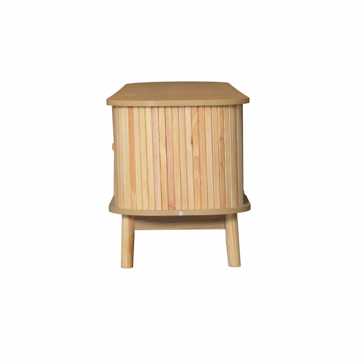TV-SCHRANK mit Rattan-Türen und Schubladen 170 x 39,5 x 46 cm - Hellbraun, Holzwerkstoff (39.5/46/170cm) - Beauniv
