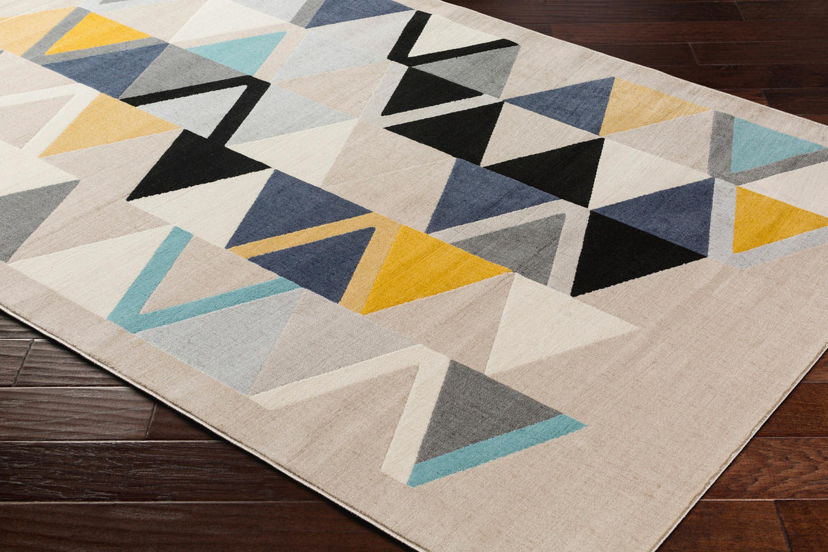 KURZFLORTEPPICH 200/275 cm Mehrfarbig - Beige, Naturmaterialien/Textil (200/275cm) - LIVABLISS