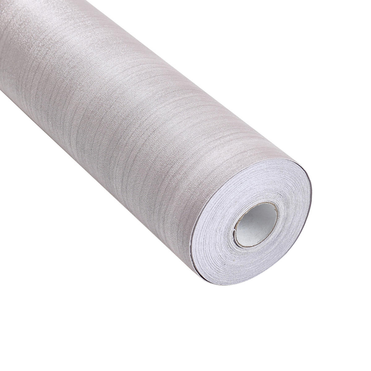 PVC-BODENBELAG Selbstklebender in Holzoptik Hellgrau Einfach zuschneidbar Pflegeleicht Schnelle, werkzeugfreie Verlegung60x1000 cm - Grau, Kunststoff (100/60/1cm) - Livingandhome