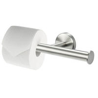 TOILETTENPAPIERHALTER PIAZZA, Edelstahl - Edelstahlfarben, Metall (24/6/10cm) - bremermann