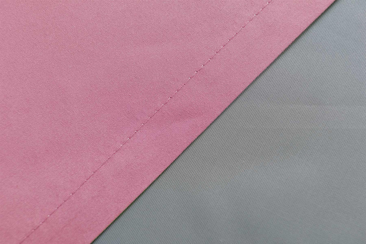 VORHANG 2ER SET POTSDAM HxB 175x140 cm Pink - Pink, Textil (140/175cm) - Gardinenbox