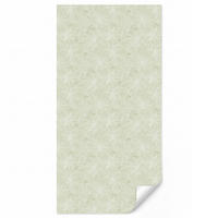 TAPETE - Gelassenheit - Blumen - Grün - 140x280 cm - Salbeigrün, Papier (140/280cm) - OnlyWow