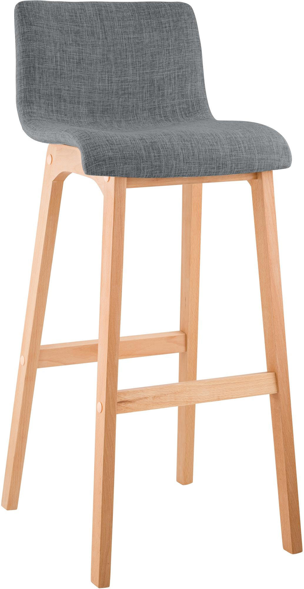 Deluke Barhocker Hellgrau 41x102x46 cm