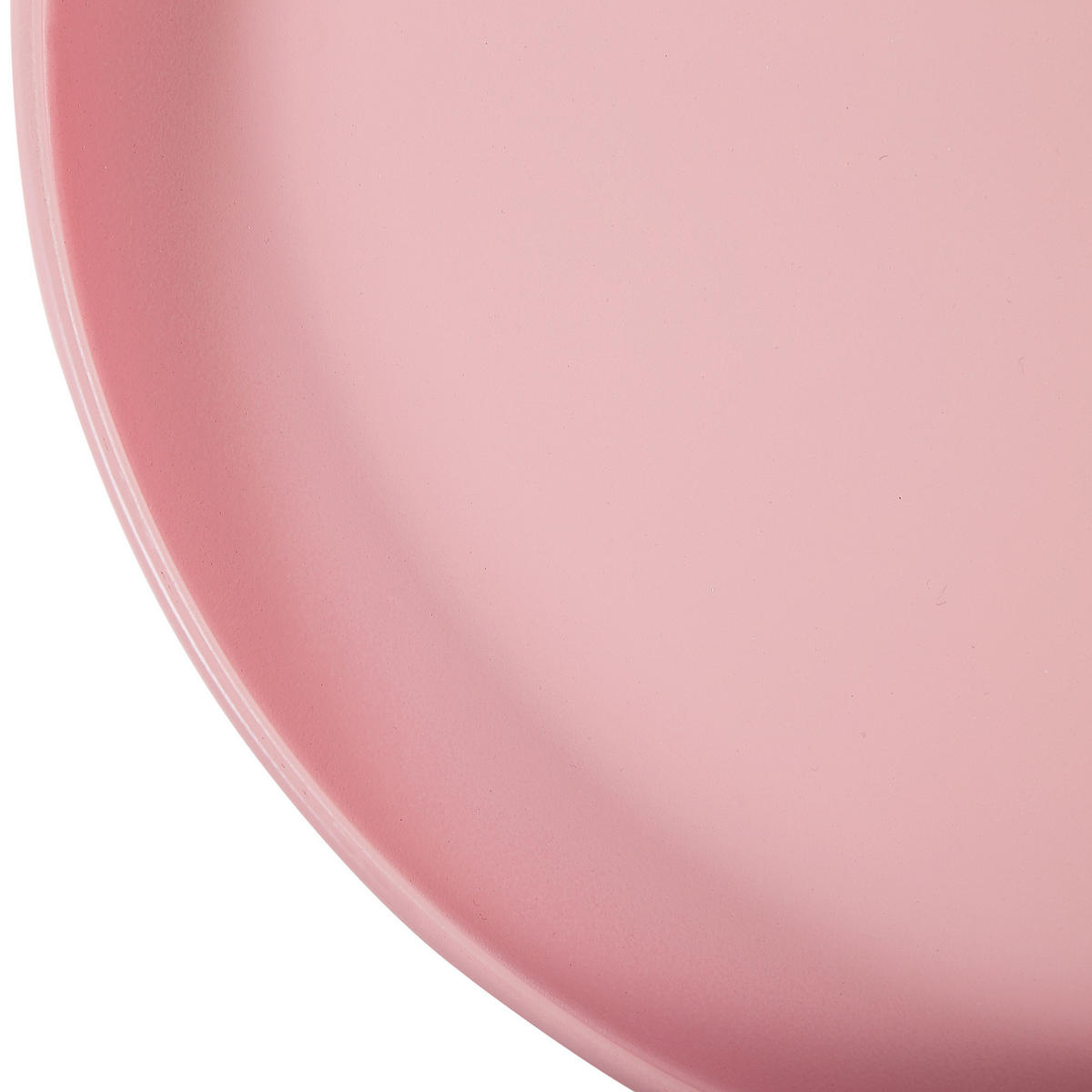 GARTENTISCH Metall Rosa Cavinia - Pink, Metall (40/40/64cm) - Beliani