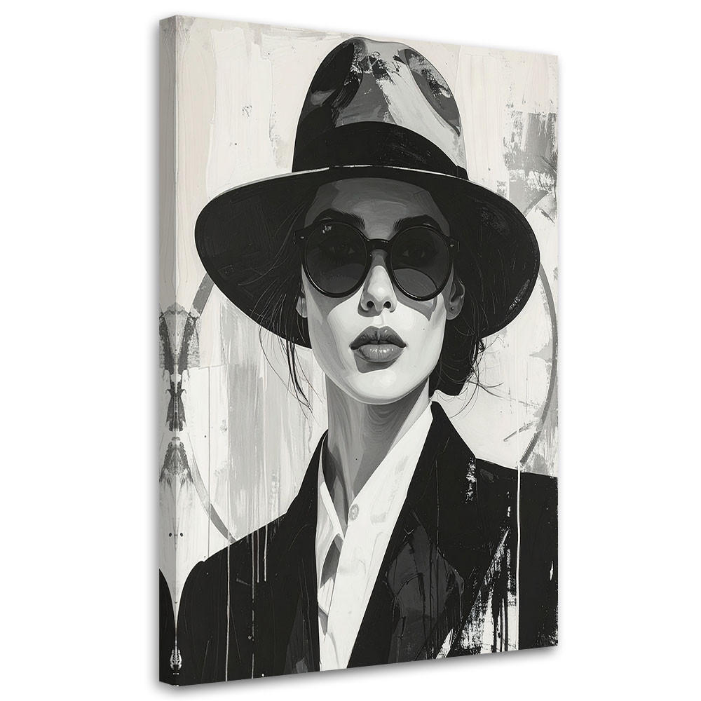 Feeby Bild Schwarz 20x30 cm