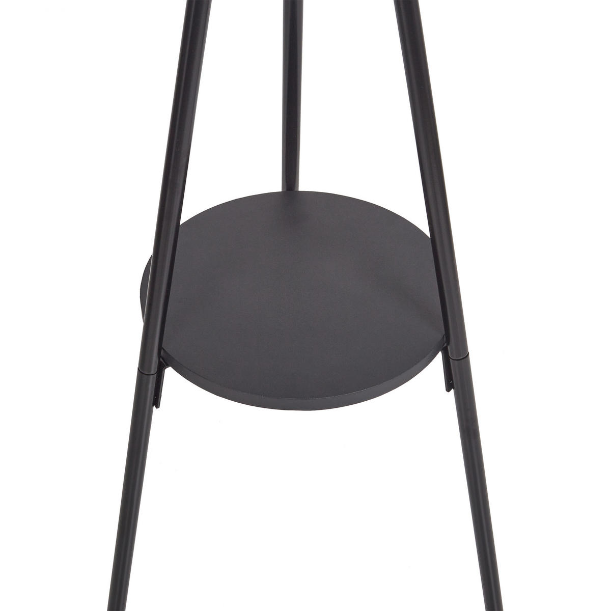 GARDEROBENSTÄNDER Metall schwarz 181 cm Colby - Schwarz, Metall (33/180/33cm) - Beliani