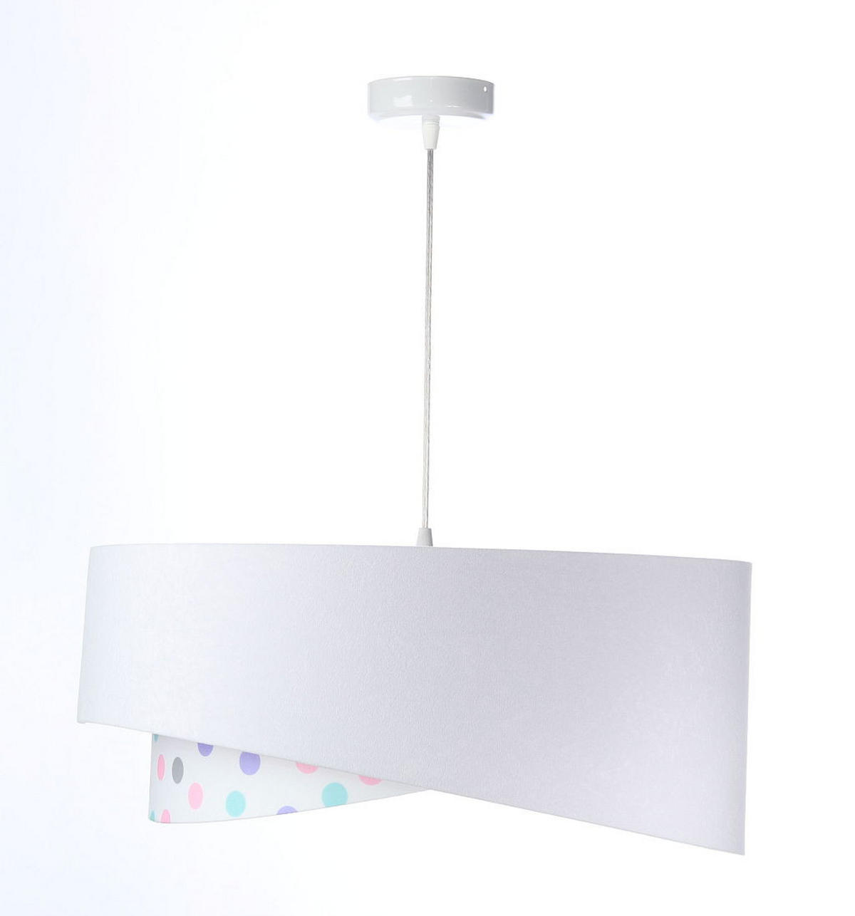 HÄNGELEUCHTE Rosa 50/23 cm - Pink, Kunststoff (50/1/23cm) - ONZENO