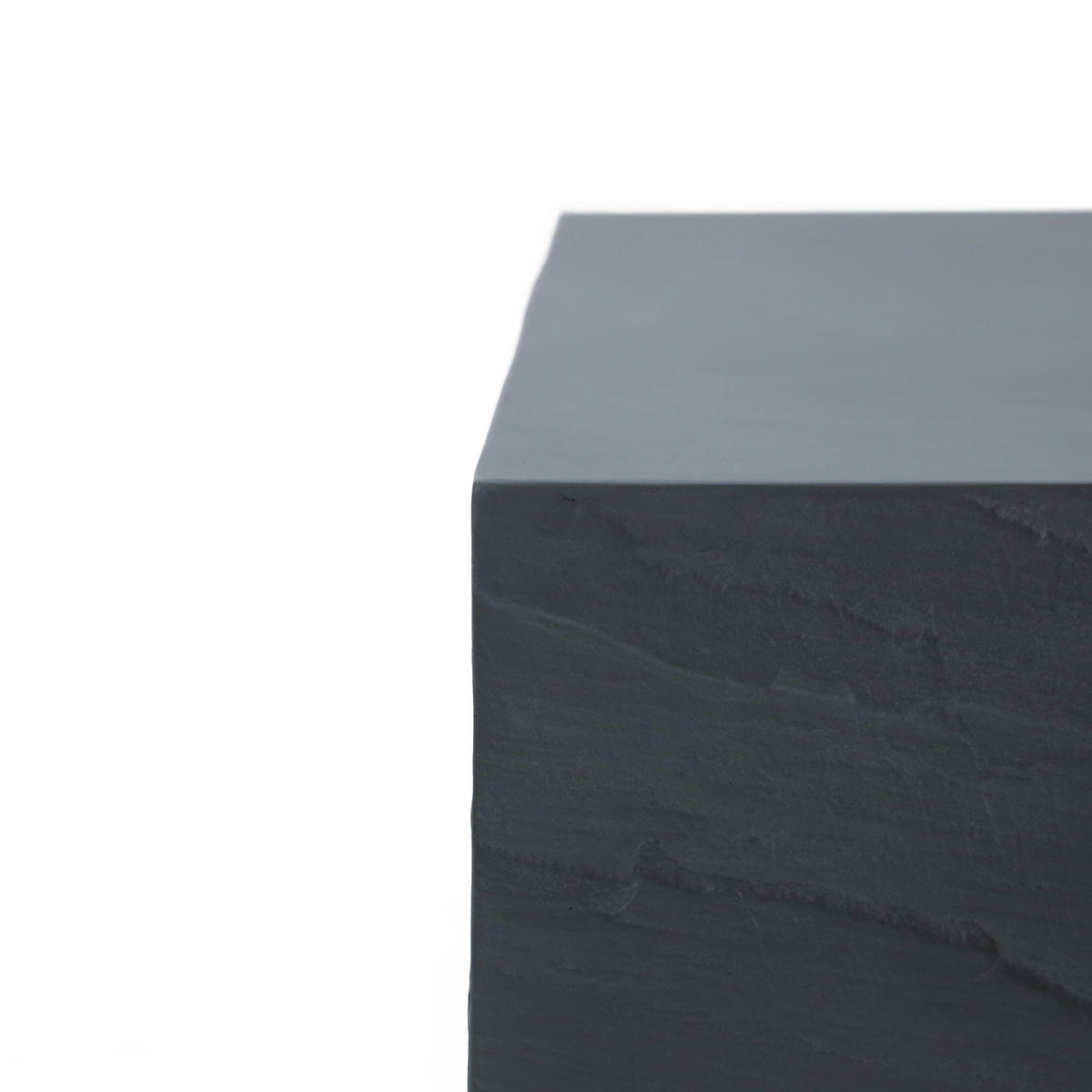 COUCHTISCH COLORADO aus GF-Beton Rechteck, Wetterbeständig, 153x77x36 cm - Dunkelgrau, Naturmaterialien (153/77/36cm) - Elementi