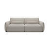 BETTSOFA ATTO Beige Chenille-Stoff mit Schlaffunktion - Beige, Textil (103/87/238cm) - MASSENO