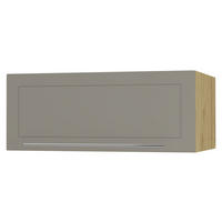 KLAPPHÄNGESCHRANK Kvantum W6B/90 Beige Matt / Eiche Artisan Matt 90 / 59 / 36cm - Beige/Eiche Artisan, Holz/Holzwerkstoff (90/36/59cm) - Feldmann-Wohnen