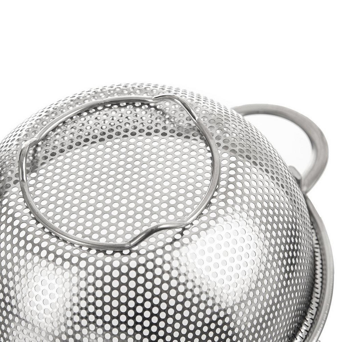 KÜCHENSIEB ANETT Silber 16,5 cm - Silberfarben, Metall (16.5cm) - Orion 