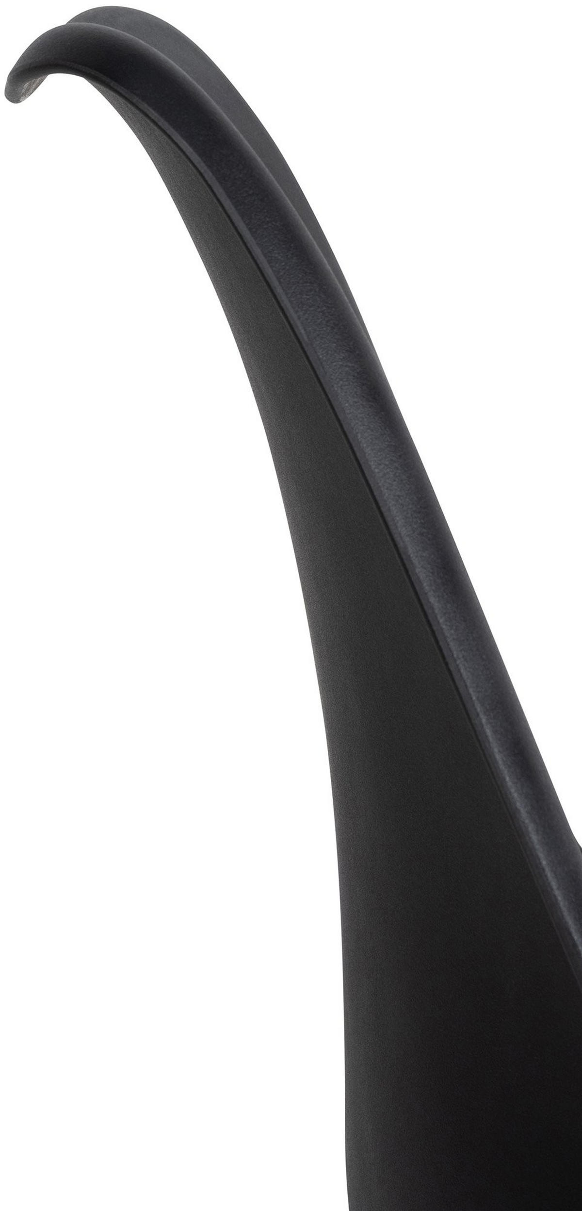 ESSZIMMERSTUHL 6er Set Sikel Kunststoff Schwarz Wohnzimmerstuhl - Schwarz, Kunststoff (49/83/50cm) - DELUKE