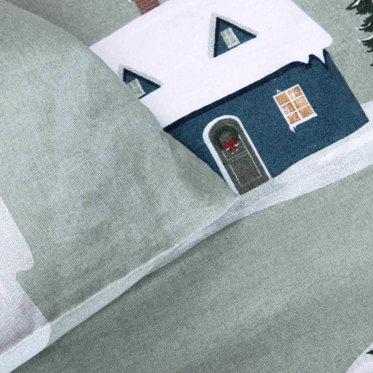 BETTWÄSCHE Frolic Baumwolle 140/200 cm - Grau, Textil (140/200cm) - Homla