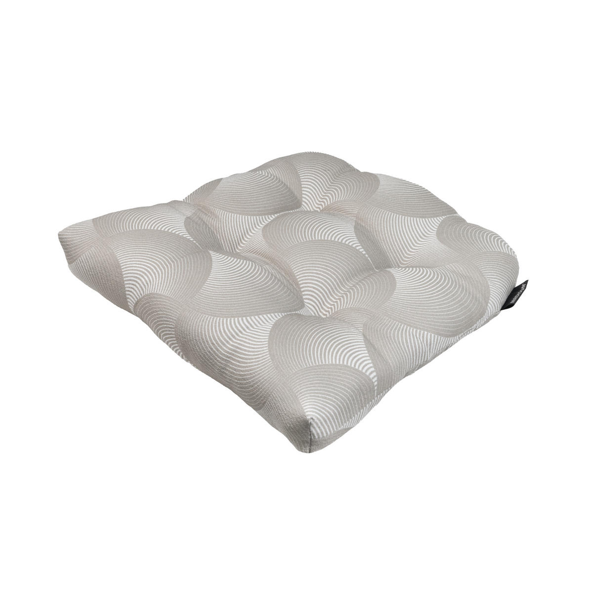 SITZKISSEN Napels - Taupe - 46/46/6 cm - 4er-Set - Taupe, Textil (46/6/46cm) - Madison