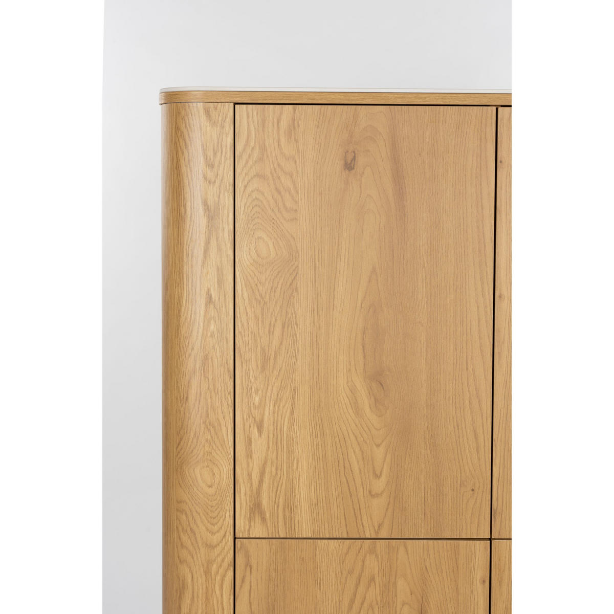 AUFBEWAHRUNGSSCHRANK Almira Marmoroptik Natural - Naturfarben, Holzwerkstoff (100/140/40cm) - Housecraft Living