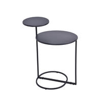 BEISTELLTISCH Bologn Eisen Anthrazit 55x35x35cm - Anthrazit, Metall (35/35/55cm) - DELUKE