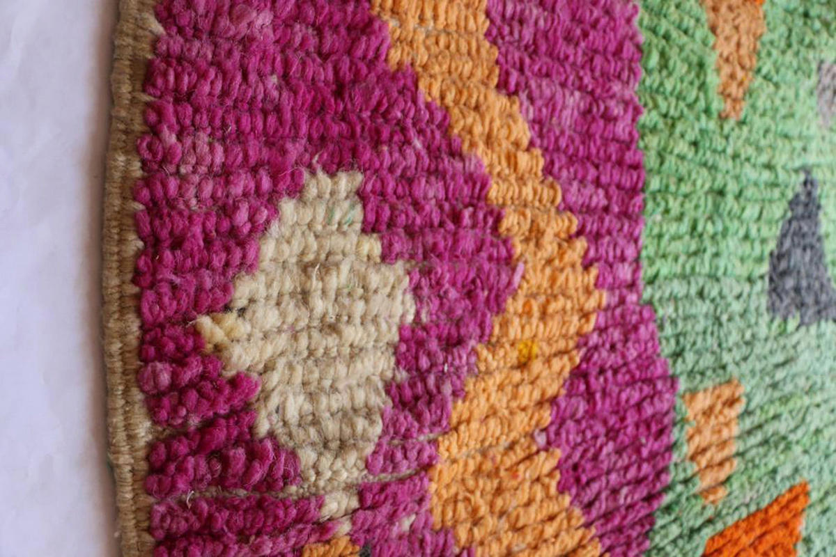 BERBERTEPPICH aus reiner Wolle 180x 249 cm - Multicolor, Naturmaterialien (180/249cm) - AFK Living