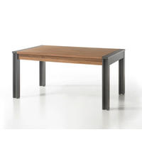 ESSTISCH I12 Stirling Oak & Matera 154/76/90 cm - Eichefarben, Holzwerkstoff (90/154/76cm) - Livojo