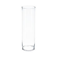 VASE zylindrisch Glas 15/15/50 cm - Transparent, Glas (15/50cm) - Atmosphera Createur d´interieur