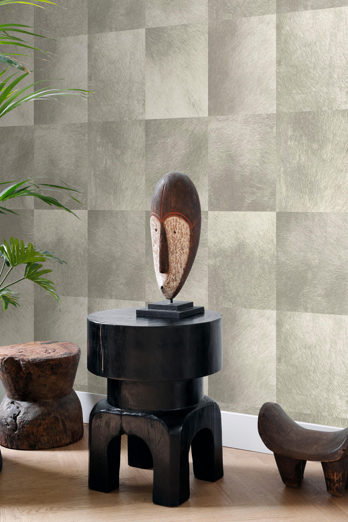 TAPETE Tierhautmuster 53 cm x 10.05 m - Beige, Papier (53/1000cm) - Origin Wallcoverings