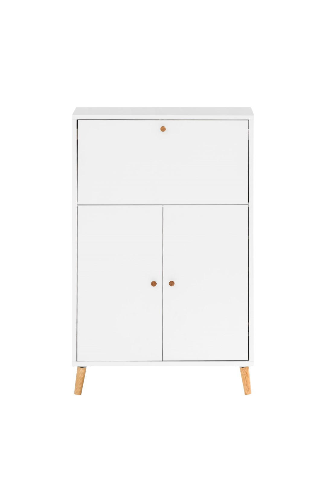 SCHREIBTISCH ausklappbar Jaguar 101,7x65,2x39 cm Weiß - Weiß, Holz (39/65.2/101.7cm) - PROREGAL