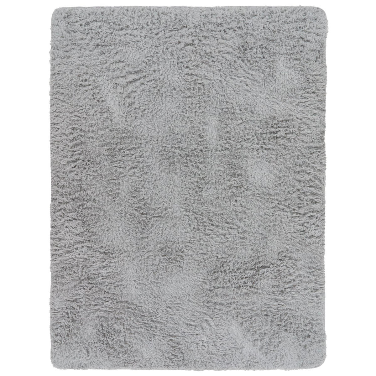 HOCHFLORTEPPICH Hellgrau 160 x 220 cm - Hellgrau, Kunststoff (160/220cm) - TT Home
