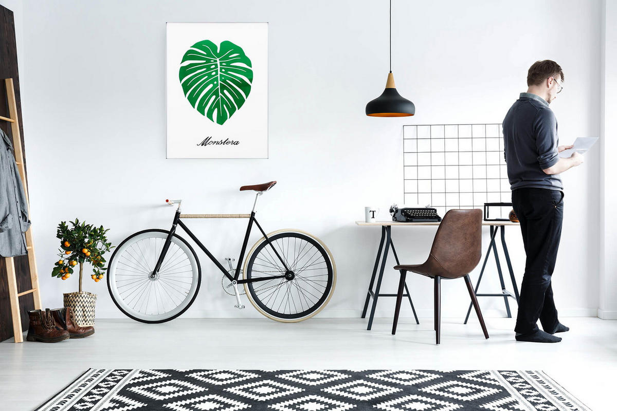 WANDBILD Grün 60/80 cm - Weiß/Grün, Glas (60/80cm) - KUNSTLOFT