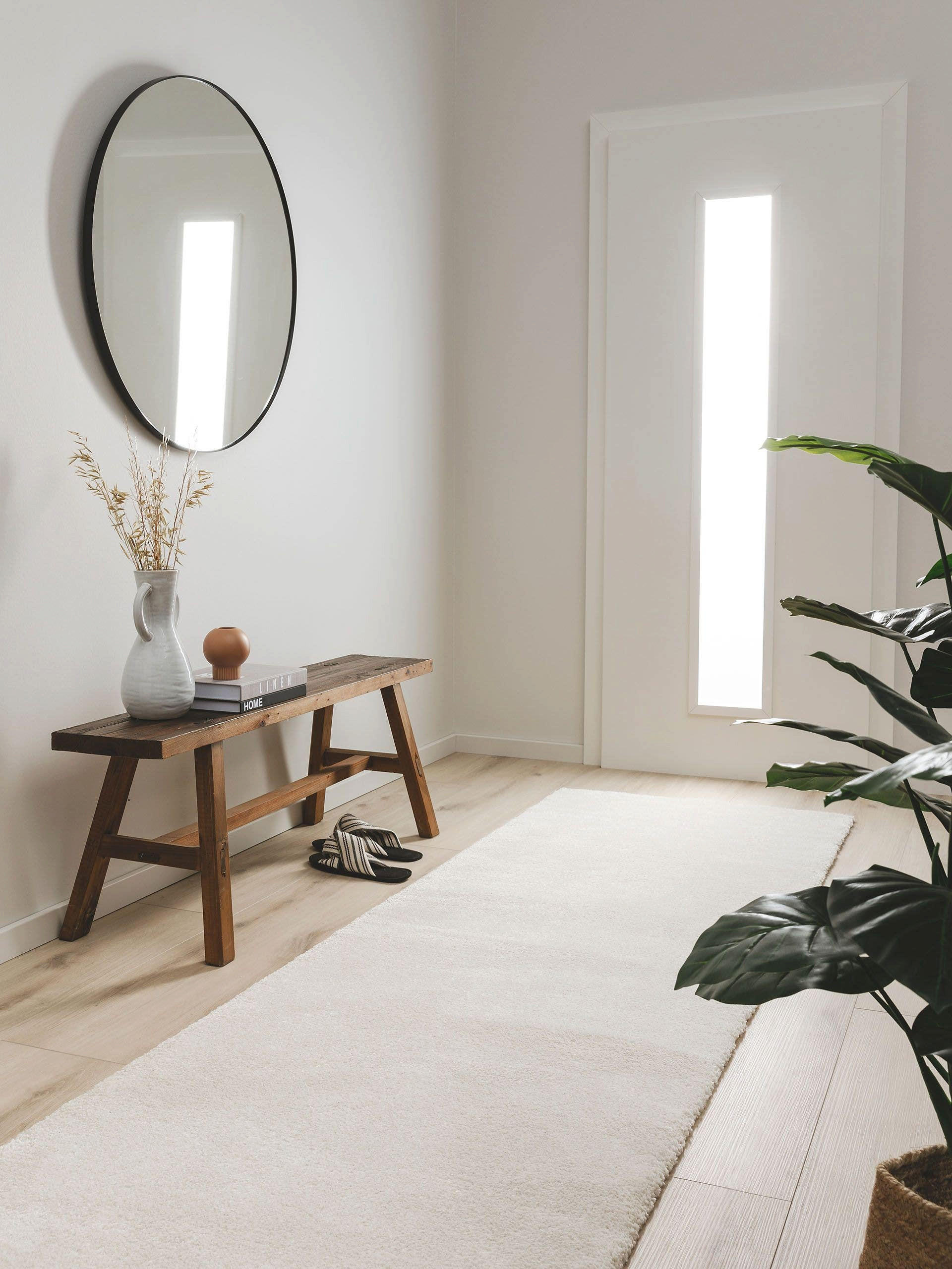 LÄUFER Tacoma Cream 80x300 cm - Creme, Textil (80/300cm) - benuta Nest