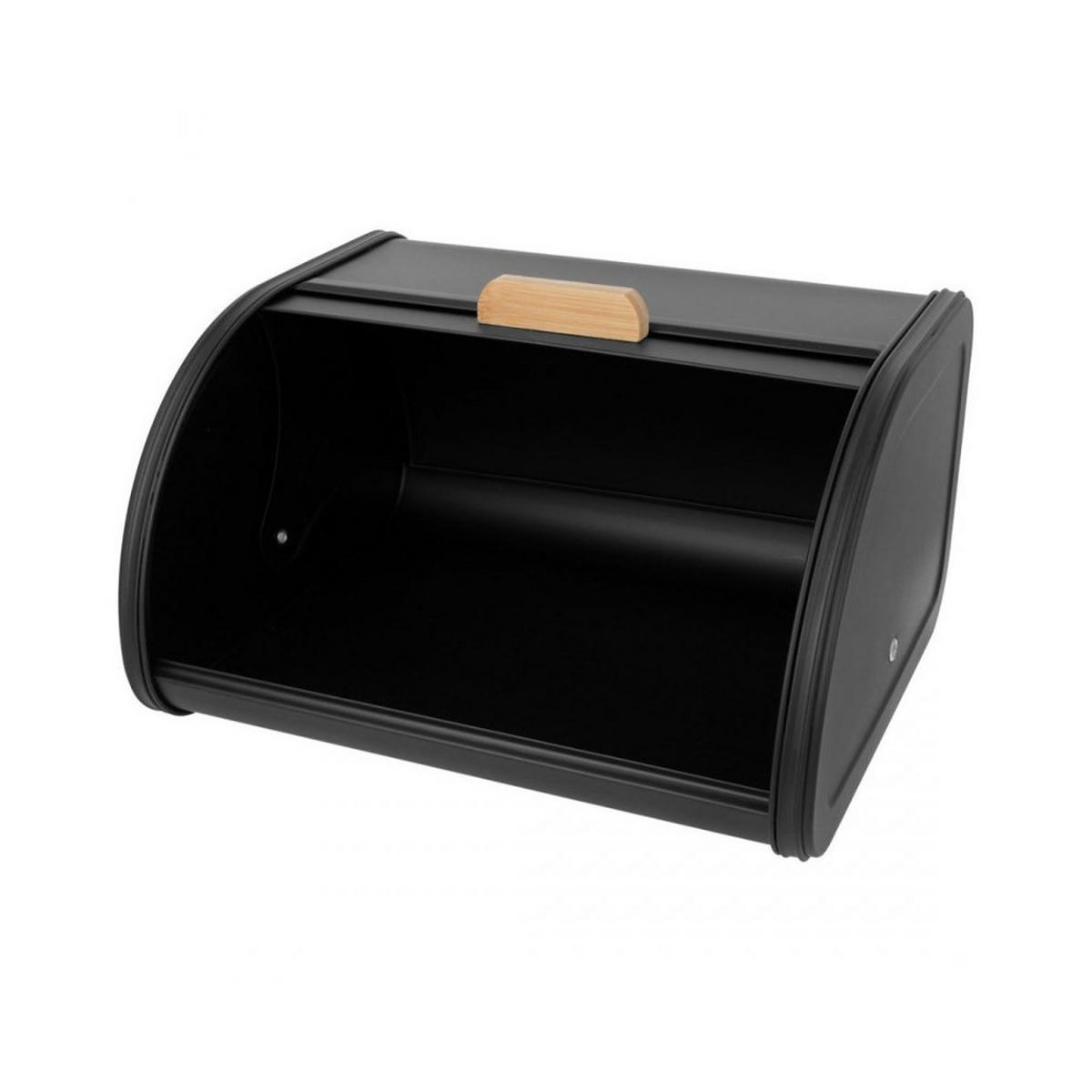 BROTKASTEN Schwarz 30/27/18 cm 52058 - Schwarz, Metall (27/18/30cm) - Brunbeste
