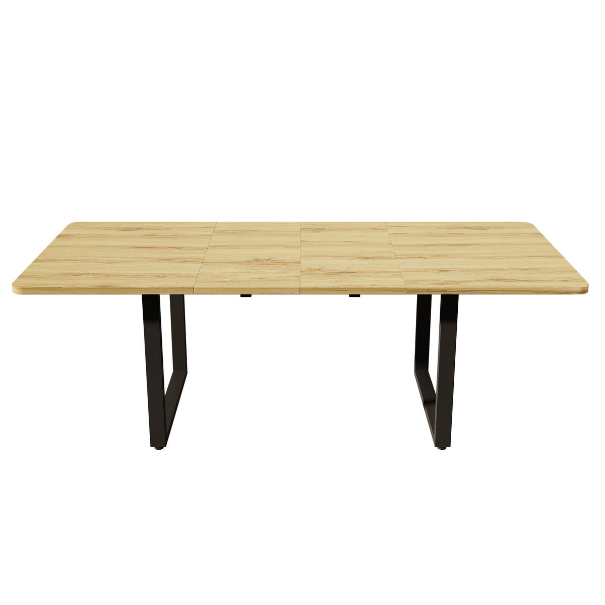 ESSTISCH ausziehbar 140-220/80 cm DE-39776 Naturholzfarbe - Naturfarben, Holzwerkstoff (80/220/75cm) - ComfortXL