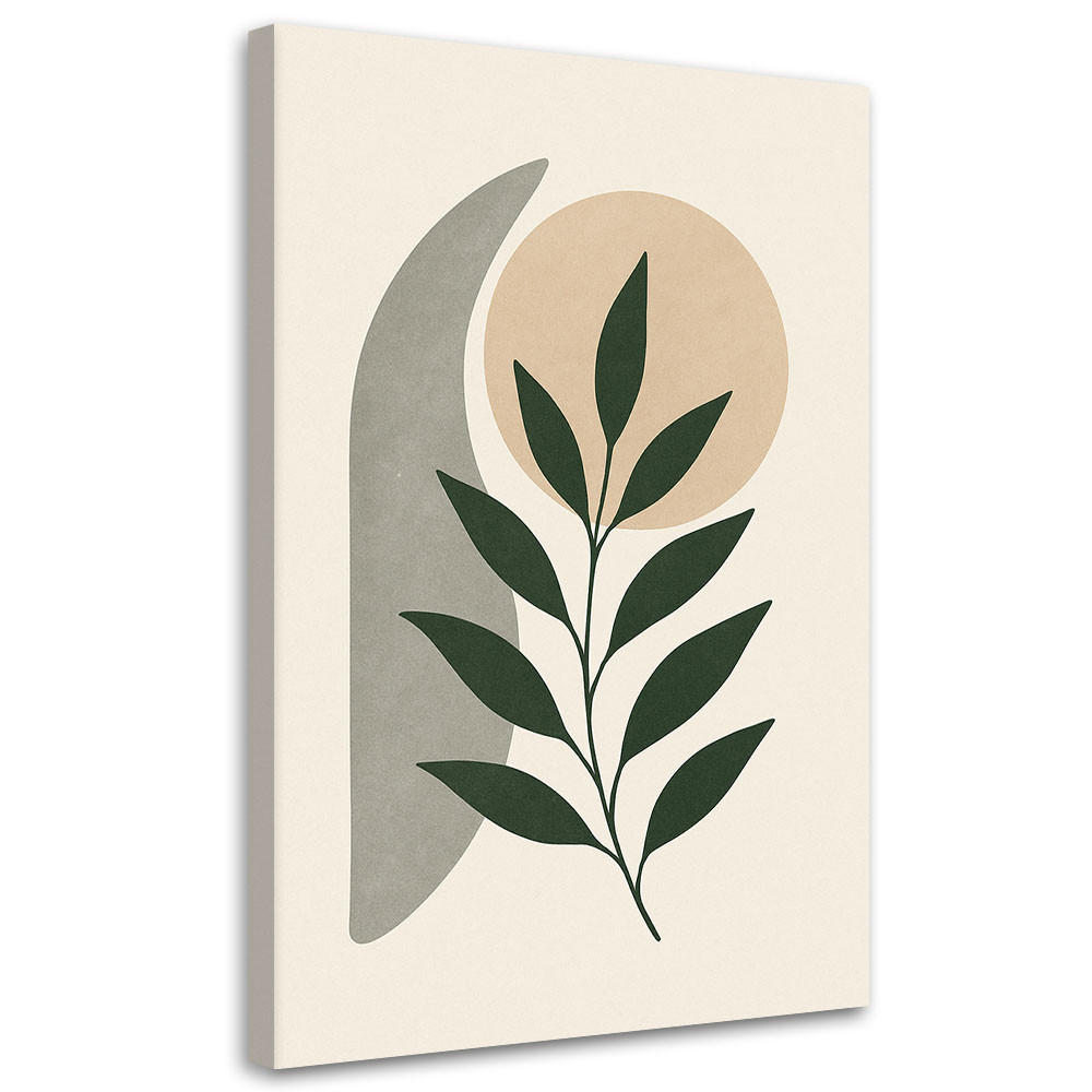 Feeby Leinwandbild Beige 40x60 cm