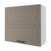 KÜCHENHÄNGESCHRANK Kvantum W8B/80 Beige Matt / Weiß Matt 80 / 32,5 / 72cm - Beige/Weiß, Holz/Holzwerkstoff (80/72/32.5cm) - Feldmann-Wohnen