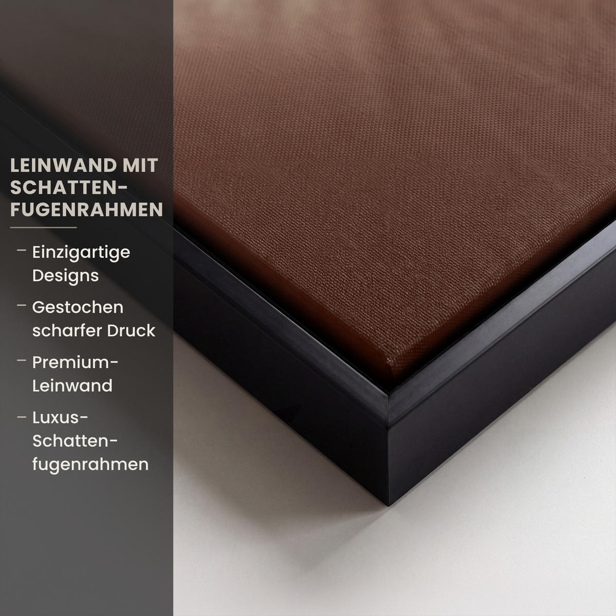 LEINWAND Bilder mit Rahmen - Frau - Gold - Luxus - Porträt - 80x120 - Goldfarben, Textil (80/120cm) - MuchoWow