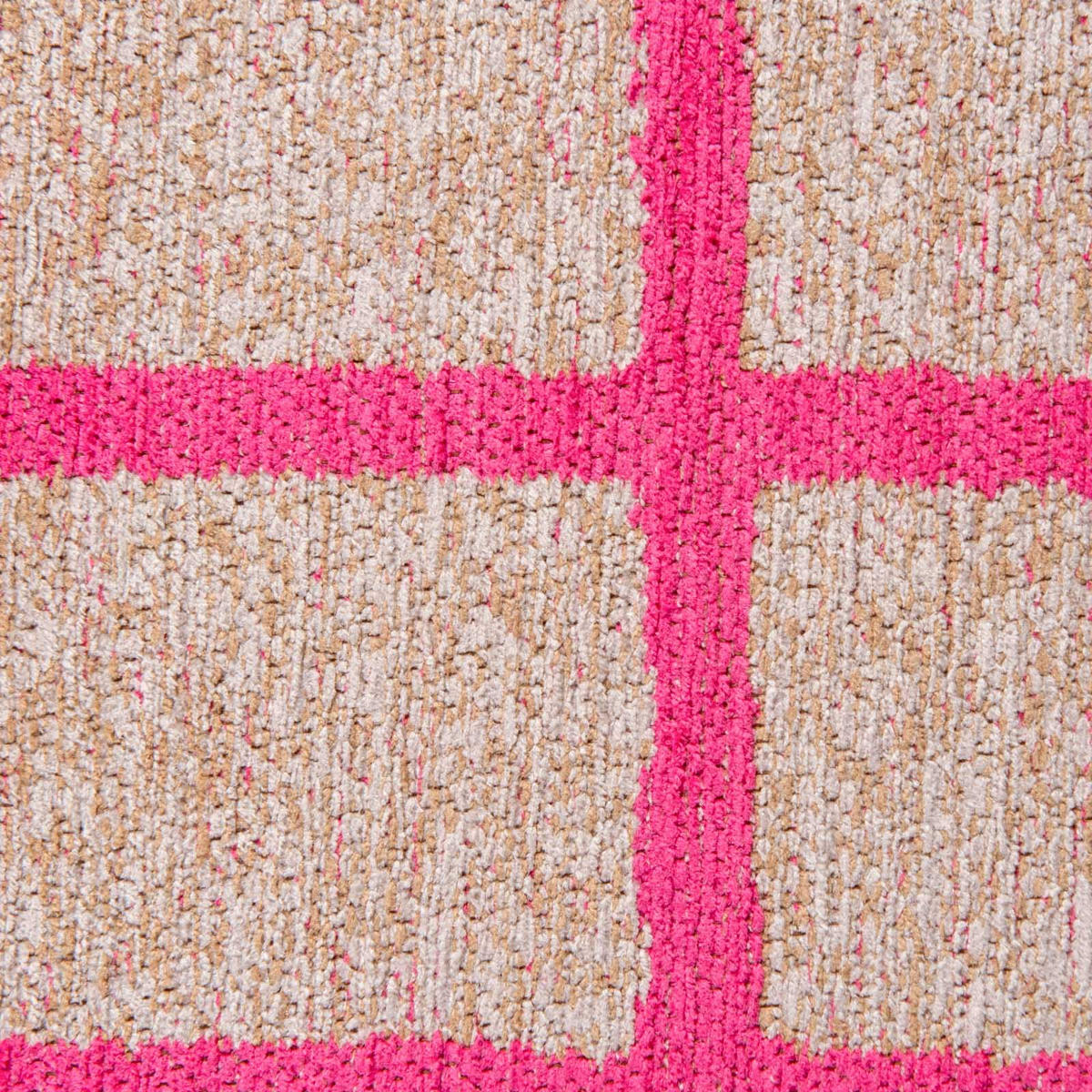 TEPPICH Caro Hot Pink 80/150 cm - Rosa, Textil (80/150cm) - Lola&Moi