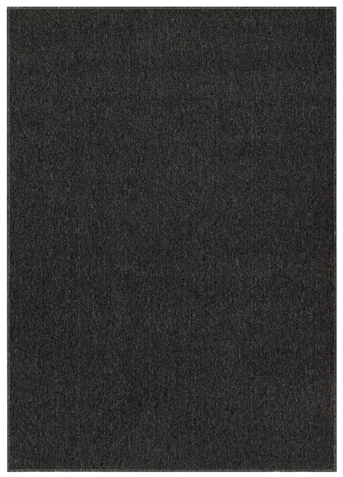 TEPPICH NIZZA Schwarz 240/340 cm - Schwarz, Kunststoff (240/340cm) - Tapiso