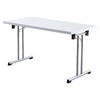 KLAPPTISCH KL 69/138/74,5 cm in Weiß - Weiß, Holzwerkstoff (69/138/74.5cm) - bümö
