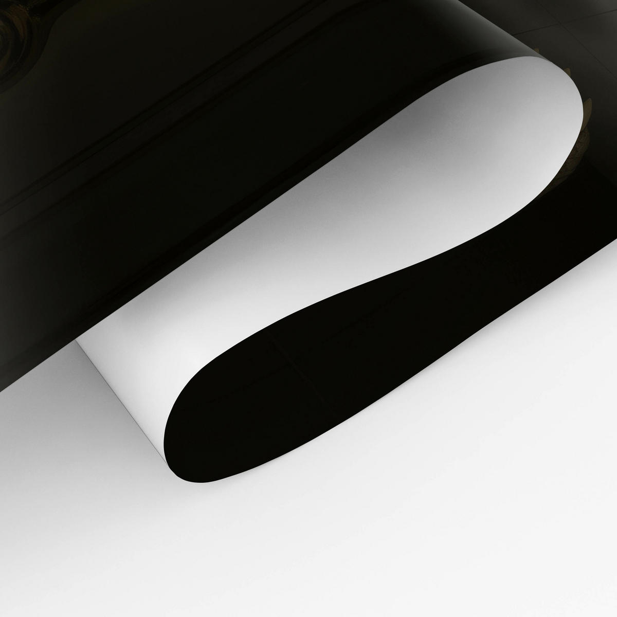 POSTER für Badezimmer WC SCHILDKRÖTE mit Comicbuch auf Toilette Abstraktion 50x70cm - Gelb/Orange, Papier (50/70/70cm) - Muralo