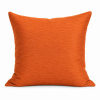 KISSENBEZUG Canada 40/40 cm meliert Orange - Orange, Textil (40/40cm) - TiborTex