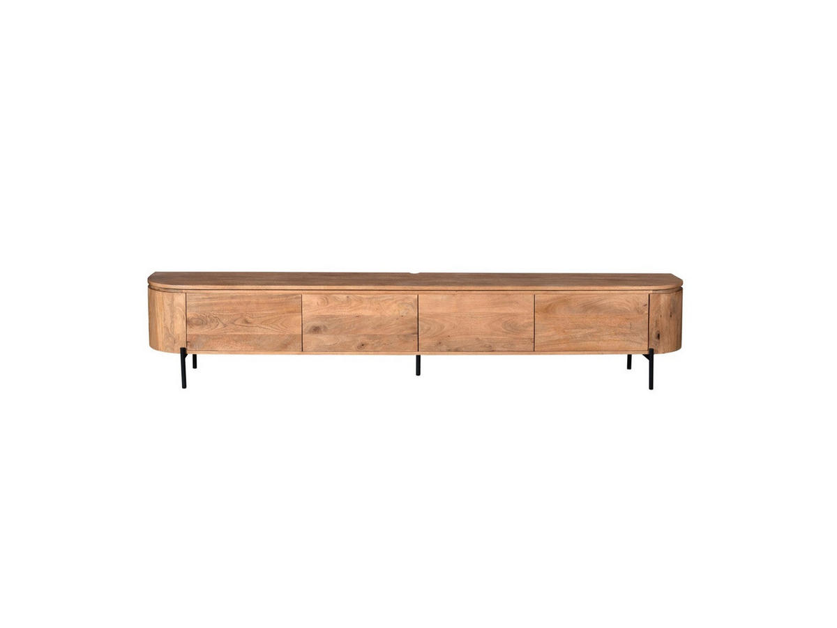LOWBOARD Magnificent Mangoholz 240 cm / 35 cm Natur - Naturfarben, Holz (240/30/35cm) - Villa Möbel