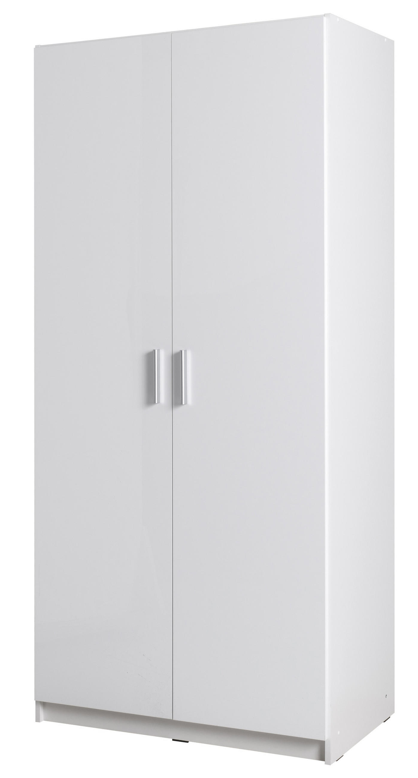 Masseno Drehtürenschrank Weiß 91.2x197.6x53.6 cm
