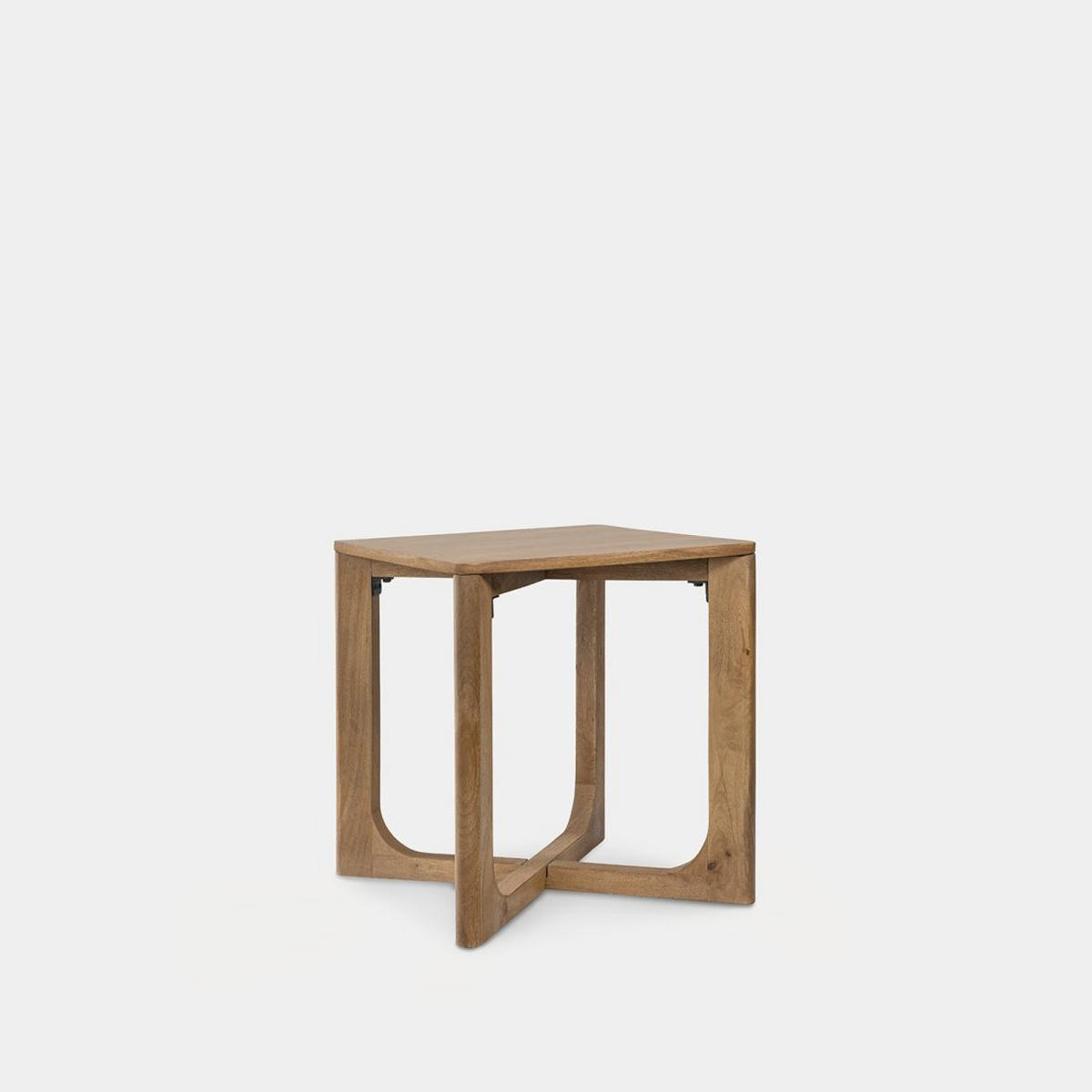BEISTELLTISCH Minh Natürlich 50 cm x 56 cm - Naturfarben, Holz (50/56/50cm) - Klast Home