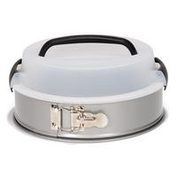 SPRINGFORM Silber 24/24/10.8 cm P03686 - Silberfarben, Metall (24/10.8/24cm) - Patisse 