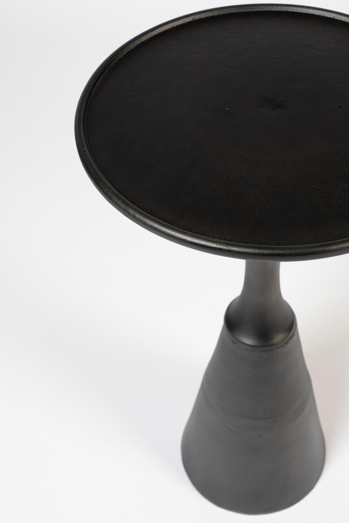 BEISTELLTISCH Noah - Schwarz - 35/35/65 cm - Schwarz, Kunststoff (35/35/65cm)