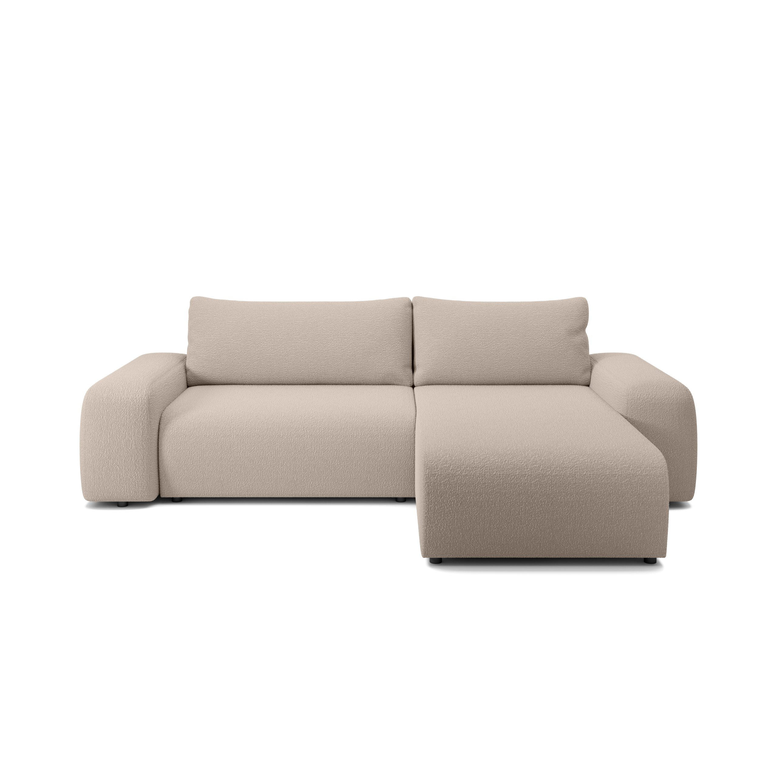 Fedve Ecksofa Beige 294x185 cm