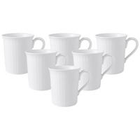 KAFFEEBECHER Cellini weiß 300 ml 6er Set - Weiß, Keramik (0.3L) - Villeroy & Boch