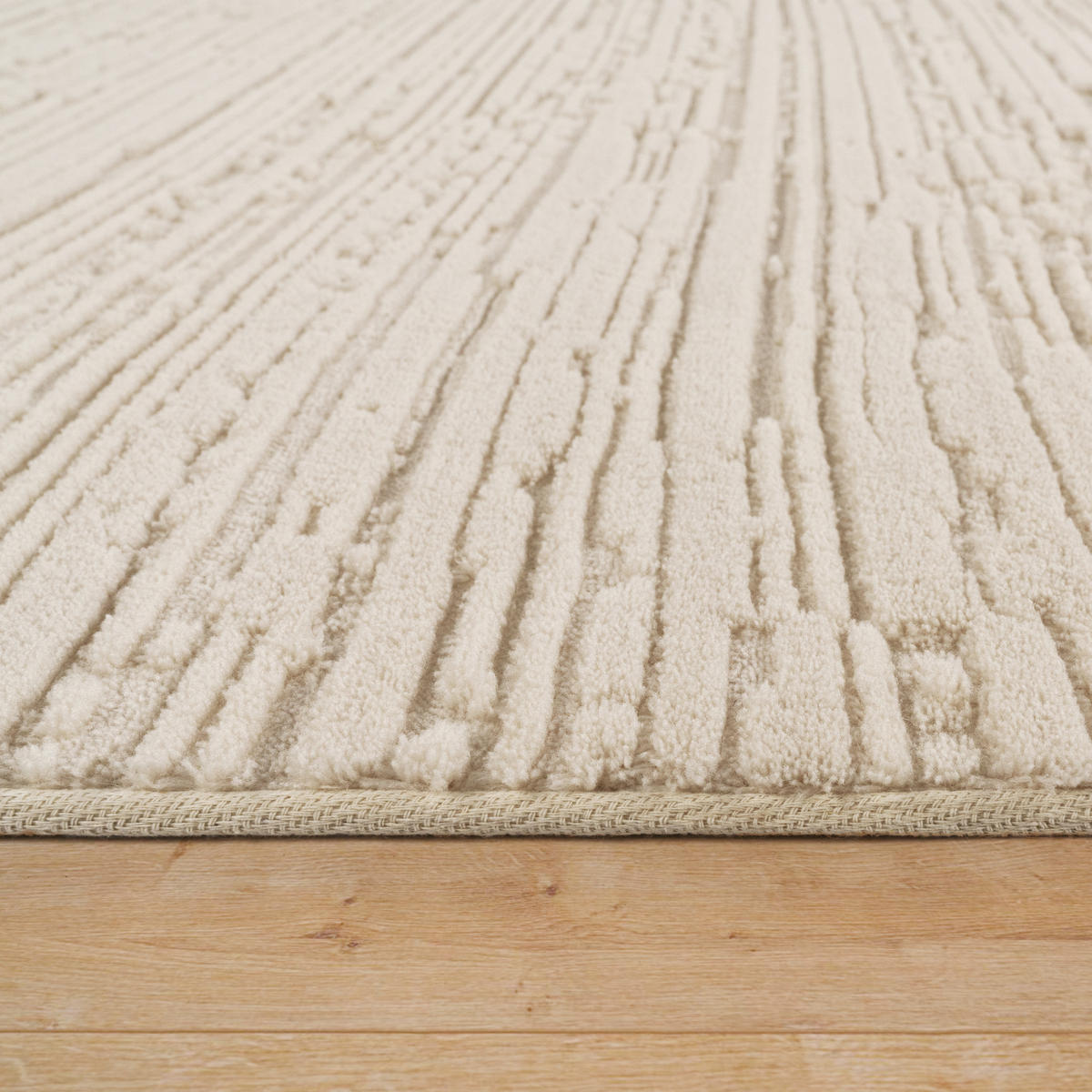 HOCHFLORTEPPICH 120/170 cm Osaka 424 - Champagner, Textil (120/170cm) - Paco Home