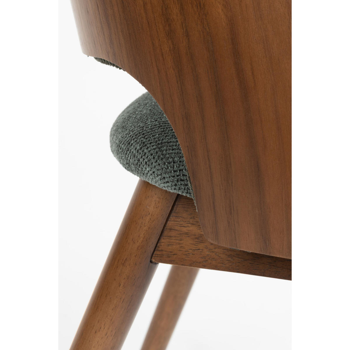 ESSZIMMERSTUHL Velore Grün - Grün, Kunststoff (49/78/58cm) - Dutchbone