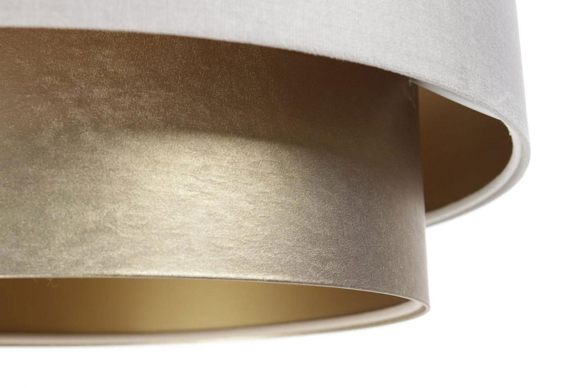 HÄNGELEUCHTE Gold 40/31 cm - Goldfarben, Kunststoff (40/1/31cm) - ONZENO