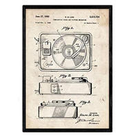 POSTER Ton & Bild Patent 3 A3 Rahmenlos - Klar, Papier (29.7/5/42cm) - Nacnic