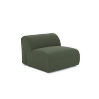 SESSEL Rastergewebe Olivgrün 75cm - Olivgrün, Textil (75/67/97cm) - Sia Home
